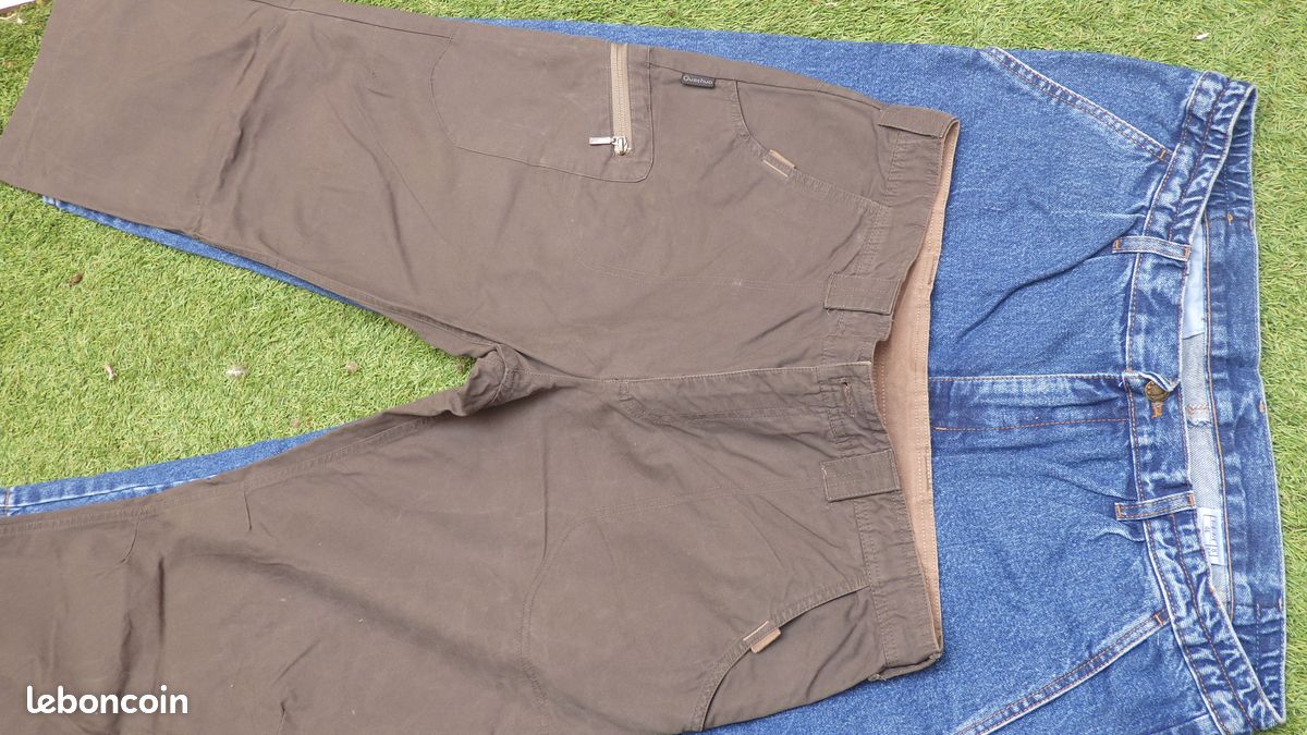 Lot 2 pantalons homme taille 46 (image 2)