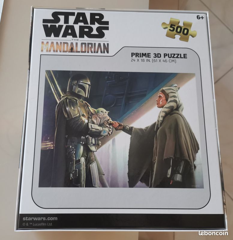 Puzzle star wars Mandalorian 500 pièces (image 4)