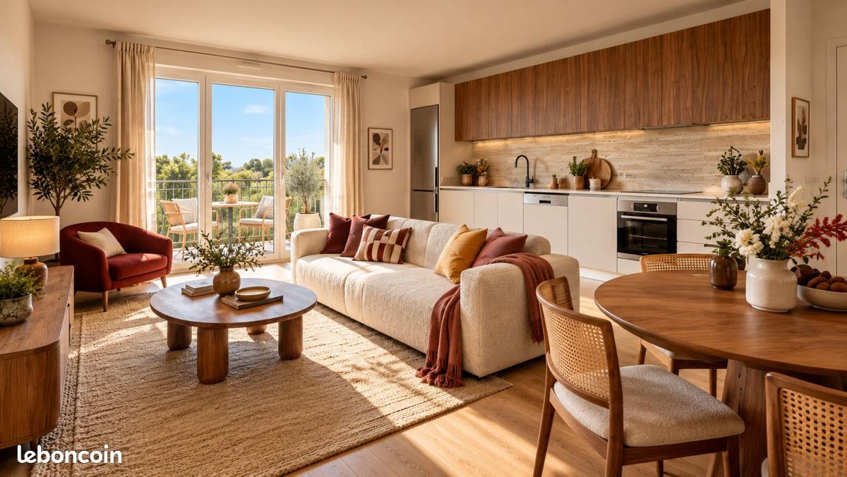 Appartement 3 pièces 58 m² · à Cenon · 58 m² · 212 000 €