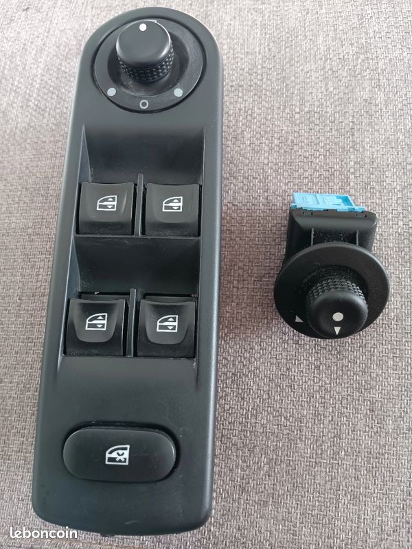 Commande Interrupteur Leve Vitre Pour Clio Mk4 Pour TRAFIC Mk3 Pour KANGOO Mk3 Pour CAPTUR Mk1 Double Interrupteur De Vitre électrique Bouton De Levage 254118722R