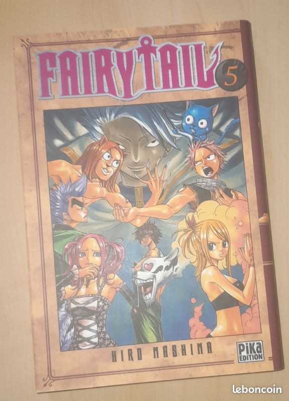 Fairy tail 1-5 manga (image 5)