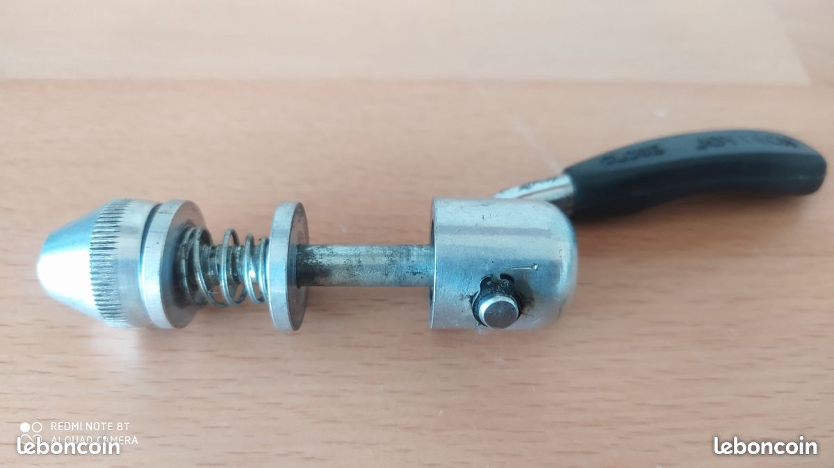 Serrure De Selle Chromée Vintage – Vis Et écrou Acier – Pour Vélo Ancien