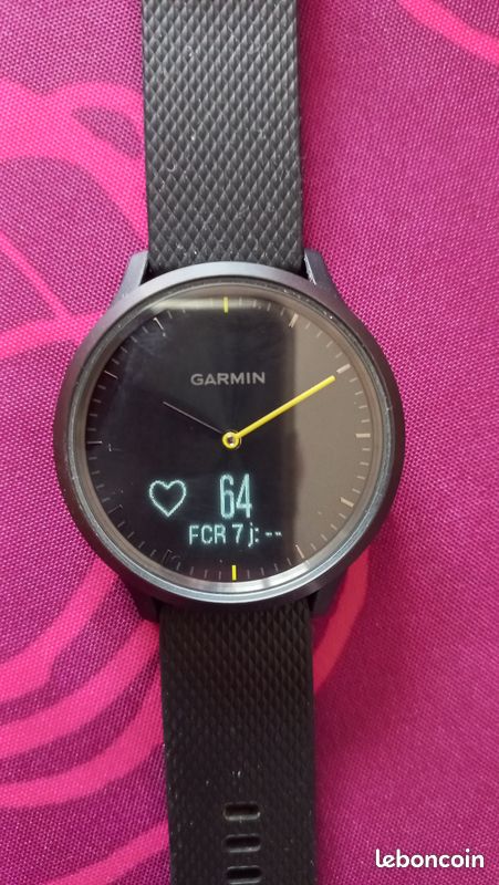 Elégante montre connectée GARMIN Vivomove 2 - Pulsations au poignet (image 2)