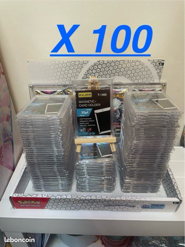 Lot De 20 Pochettes Magnétiques Pour Cartes à Collectionner