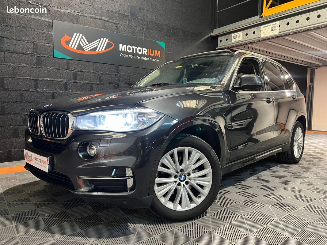 BMW X5 Exclusive - sDrive 25d -7pl F15 - TO - SUIVI - H/K - CAM 360° - HUD - SIEGES CHAUFFAN (image 1)