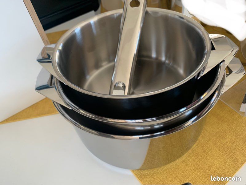 Poignée Amovible Cuisinox Eclipse - Inox 18/10 - Compatible Casseroles & Poêles Eclipse