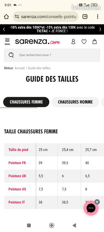 Correspondance Taille Us Chaussure 39 Us Fr Taille Chaussure Us