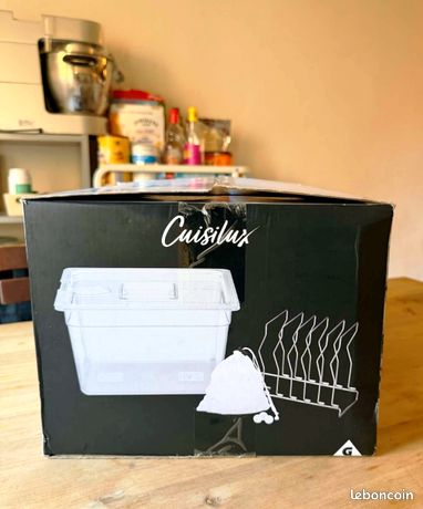 Conteneur De Cuisson Sous Vide Basse Température – 12L, Transparent, Avec Couvercle Et Grille