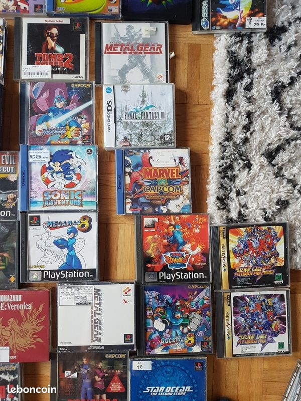 Vends jeux playstation 1, sega saturn, dreamcast,nintendo ds et 3ds (image 5)
