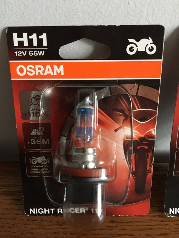 Ampoule h11 osram pour moto - Équipement moto