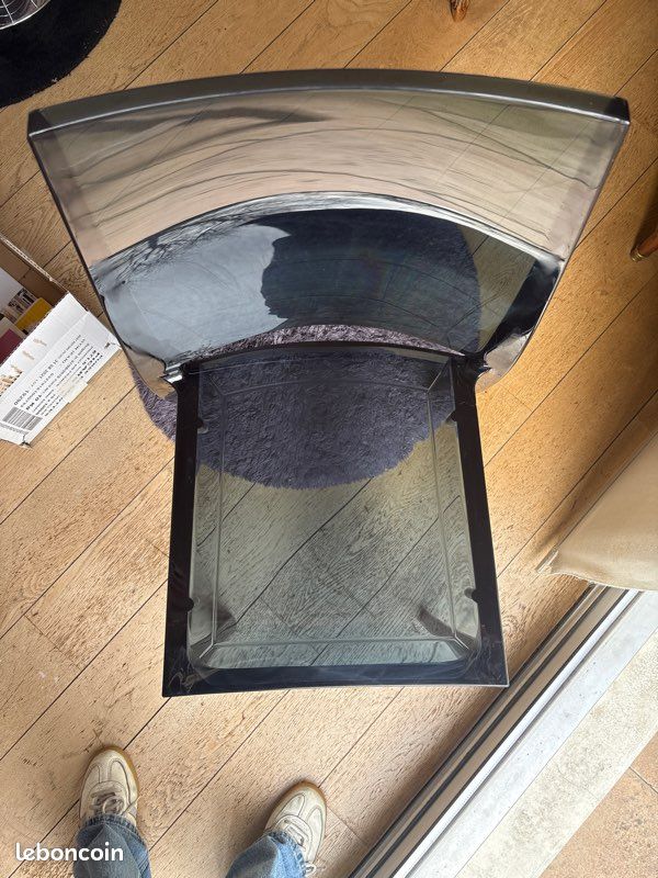 Lot de 4 chaises noires transparentes SIDE BY GRAND SOLEIL (image 4)