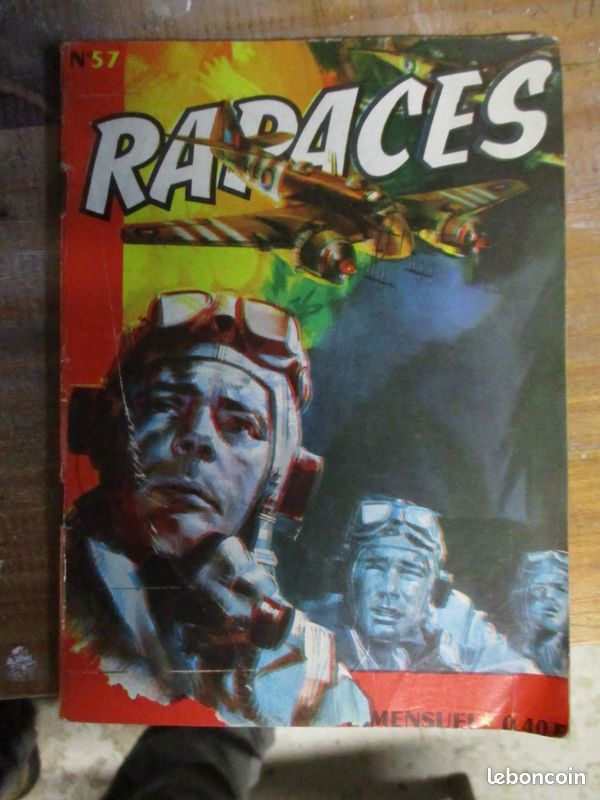Rapaces N°7 - Livre D'occasion En Bon état, Couverture Abîmée Mais Pages Intactes