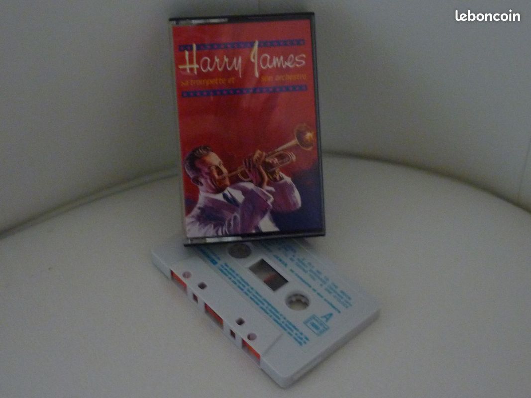 HARRY JAMES sa trompette et son orchestre -.Cassette audio K7 (image 1)