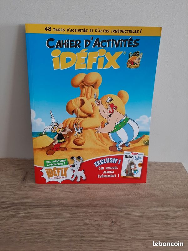 Cahier d'activités Idéfix neuf (image 1)
