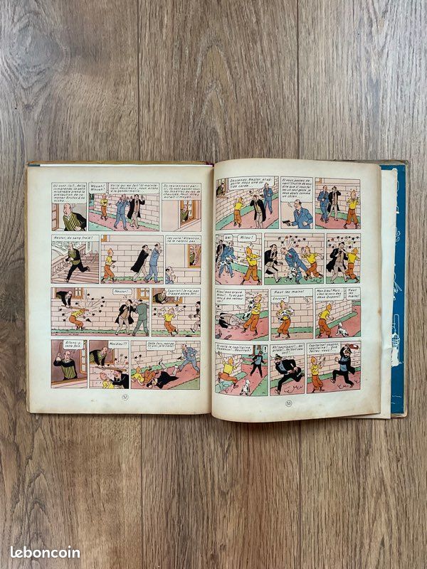 BD Tintin le secret de la licorne A20 de 1943 (image 9)