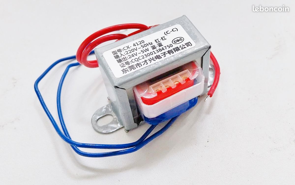 Transformateur 220V-24V AC (image 1)