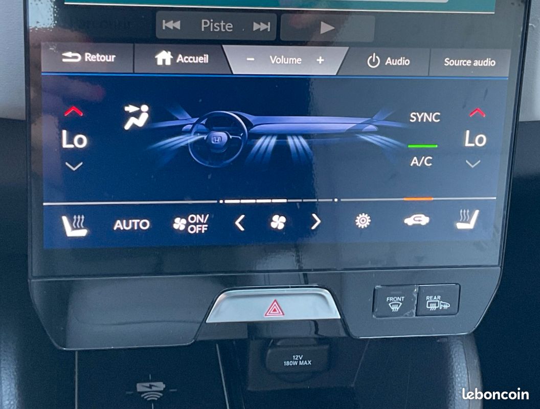HONDA E:Ny1 BEV 205 82PPM 68KWH ADVANCE BVA - toit panoramique/sièges chauffants électriques/caméra 360 (image 10)