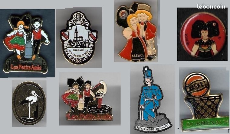 PIN'S VINTAGE ÉPINGLETTE Collector pins pub cinéma Atout-K Lot PI104