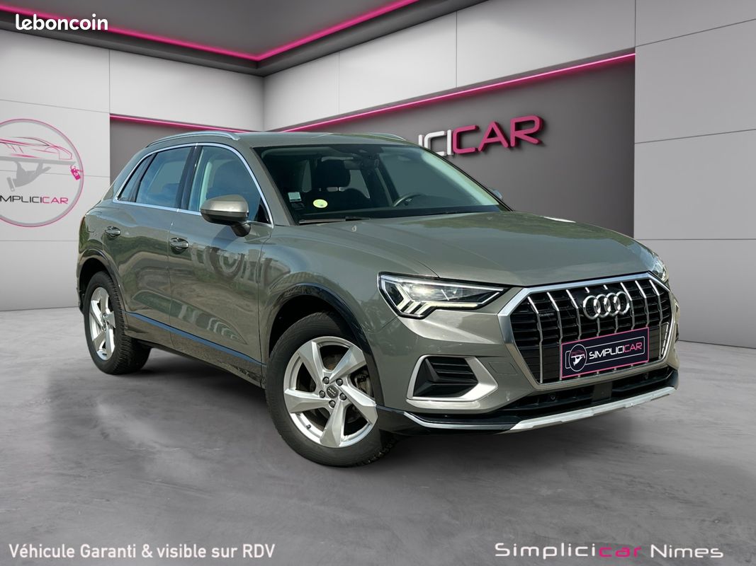 AUDI Q3 35 TDI 150 ch Quattro Design Luxe - Caméra de recul - Hayon élec - GARANTIE 12 MOIS (image 1)