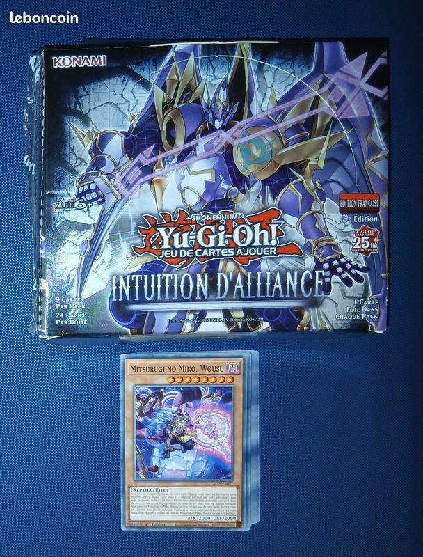 Yu-Gi-Oh Display cartes ALIN - Intuition d'Alliance - 1ère édition FR (image 1)