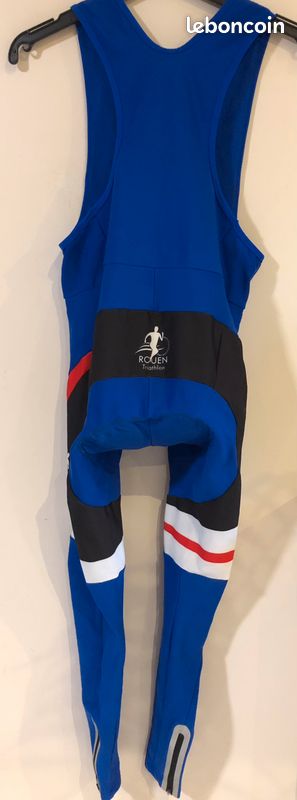 Cuissard vélo long Mako Rouen Triathlon taille L (image 1)