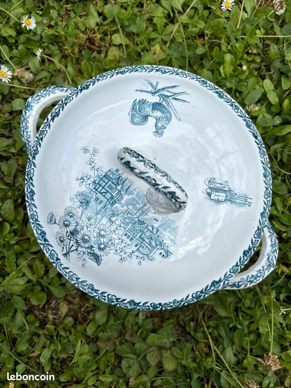 Petite soupière ancienne GBL (image 1)