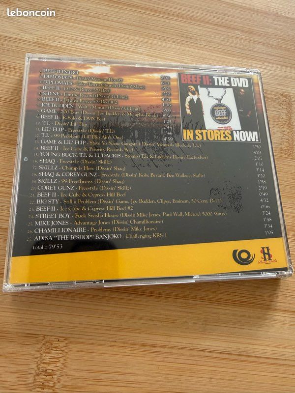 CD Beef 2 Mixtape Neuf Scellé (image 2)