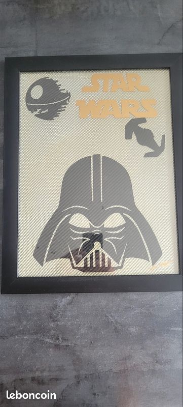 Tableau star wars en carbone (image 2)