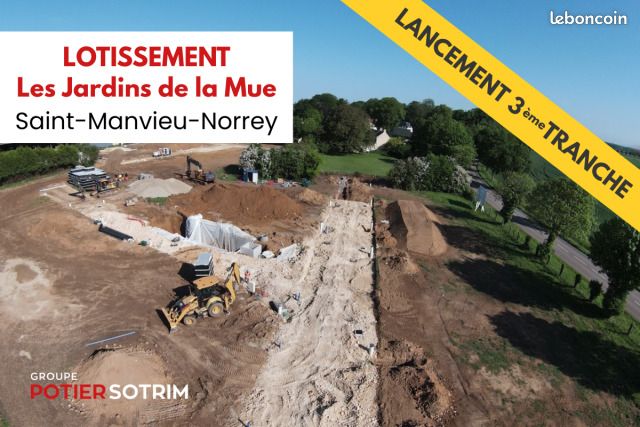 Terrain 314 m² · à Saint-Manvieu-Norrey · 105 000 €