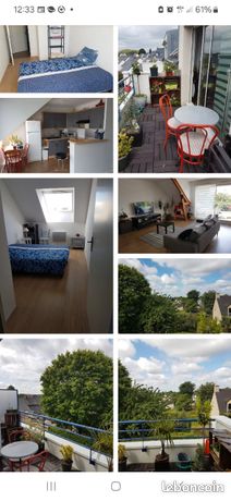 Location appartement meublée breteil centre du 21 mai au 24juin