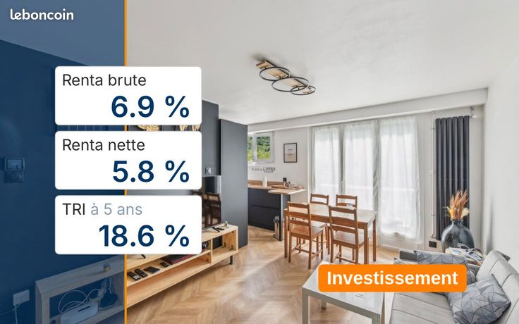 Appartement 3 pièces 52 m²