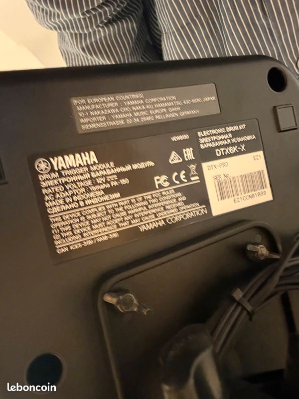 Batterie électronique Yamaha DTX6K-X – Module DTX-PRO – Très bon état (image 5)