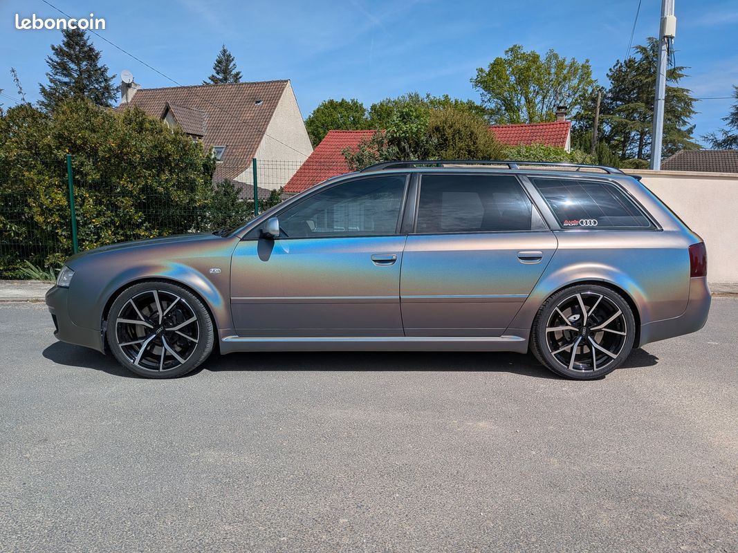 Audi rs6 avant 4.2 450 ch quattro bva pneu plaquettes et disques neufs distrib ok rien a prevoir garantie (image 22)