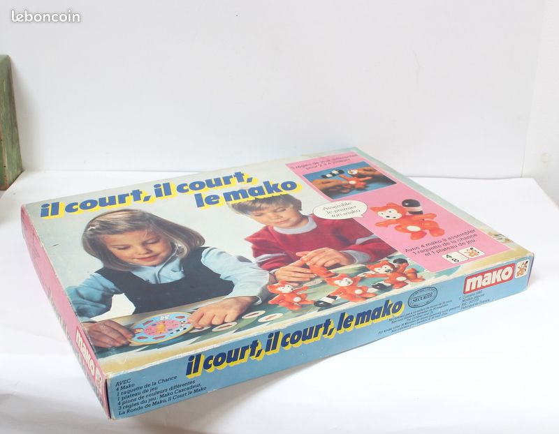 Jeu De Société Ancien "Il Court, Il Court, Le Mako" - Édition 1979 Complète Et Rare