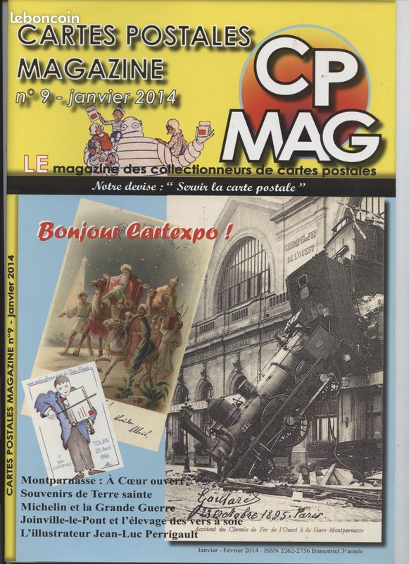 Cartes Postales Magazine, Lot, N° 1 à 10, 2012 et2013 (image 2)