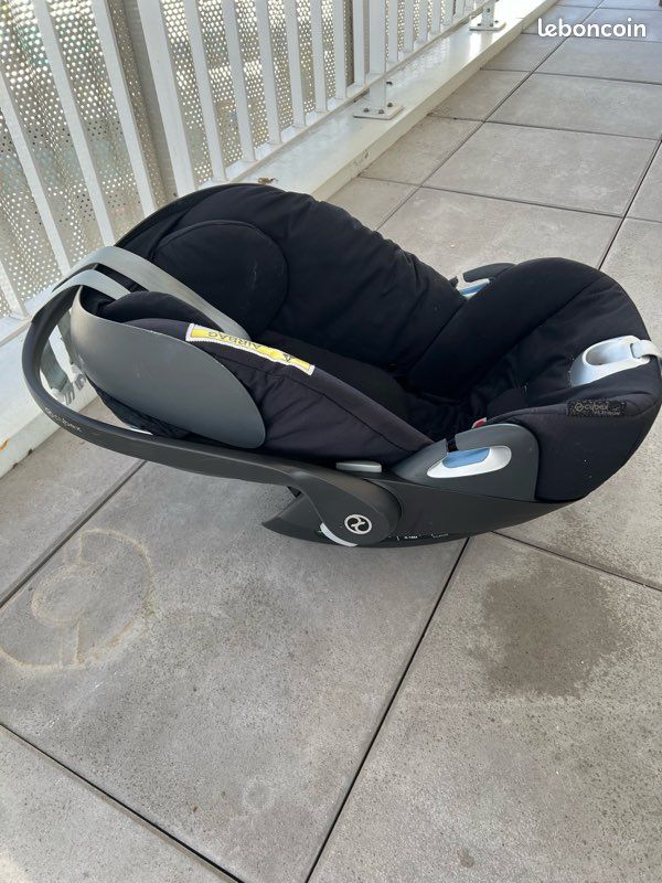 Cosy Cybex siège auto jamais accidenté + adaptateurs + protection pluie (image 3)