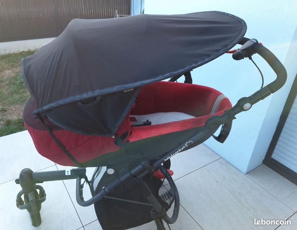 Poussette Trio Bébé Confort High Trek + Nacelle Windoo + Nombreux accessoires – Pack complet (image 18)