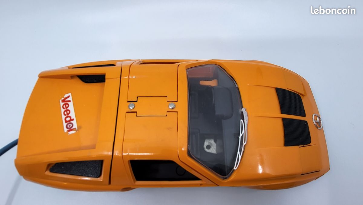 Mercedes Benz C111 jouet plastique à batterie Hong Kong années 1970