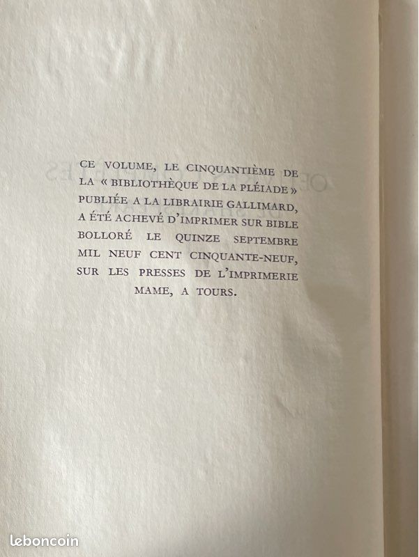 SHAKESPEARE / œuvres complètes / tome 1. Bibliothèque de la Pléiade (image 2)