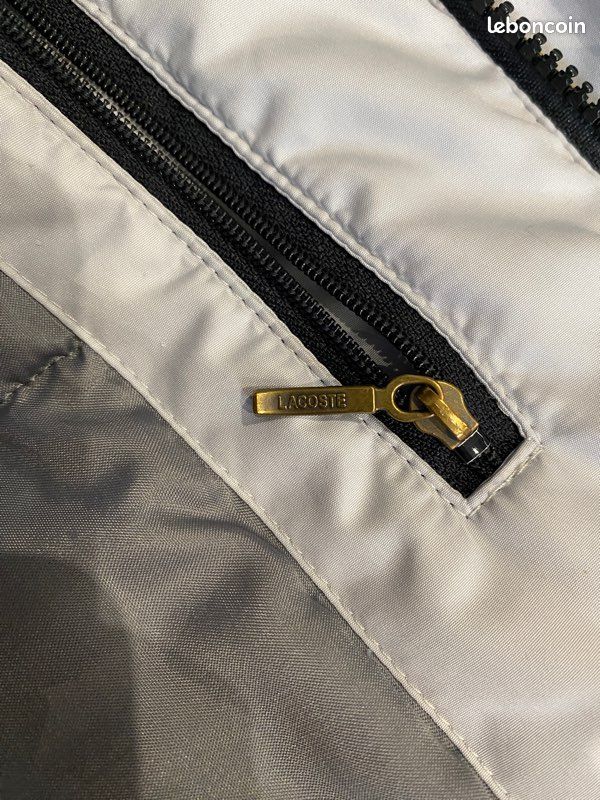 Veste manteau Lacoste vintage retro taille M excellent état 90s (image 6)