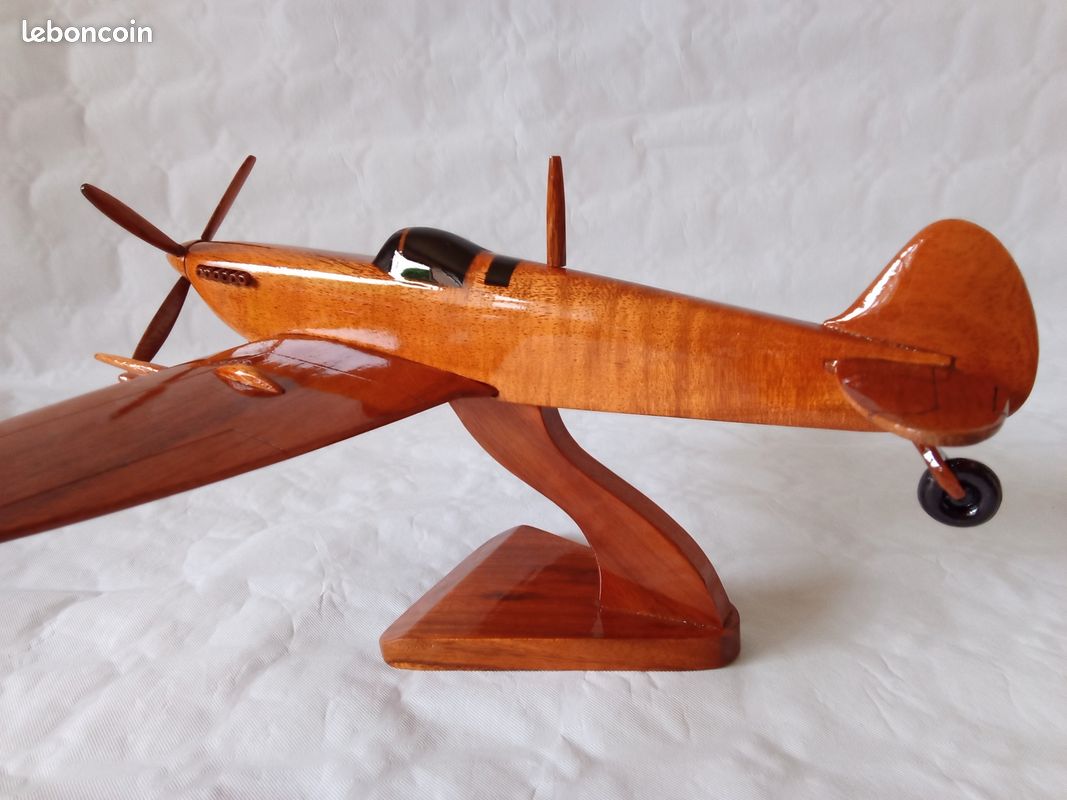 jouet ancien avion de guerre en bois | eBay