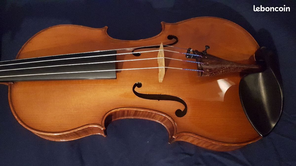 Violon 4/4 Mirecourt H. CLOTELLE restauré + Étui BAM Stylus Atelier neuf (image 7)