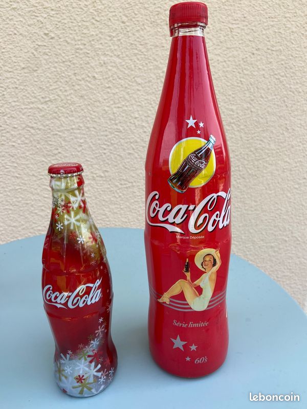 Lot Canettes et bouteilles Coca-Cola (image 6)