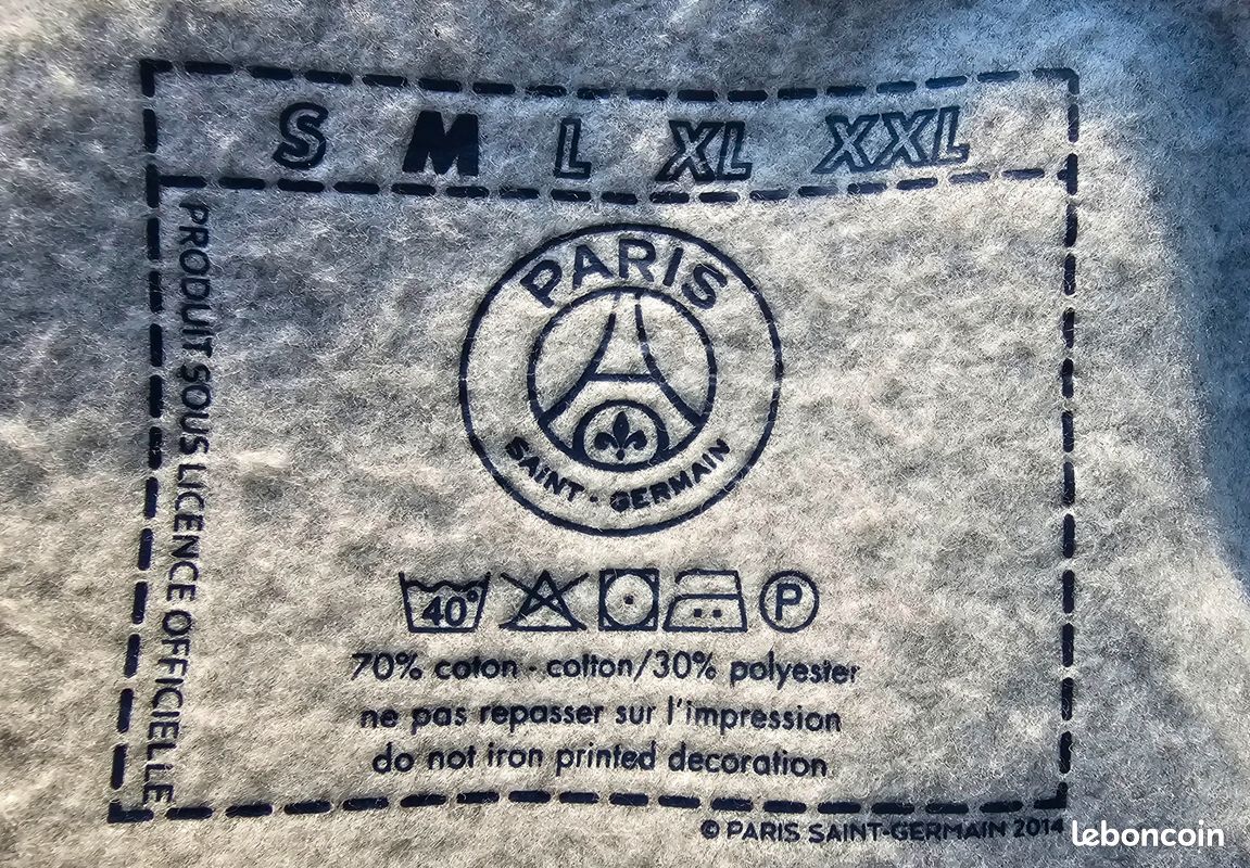 Veste à capuche Paris SG - Quasi NEUF - Taille M (image 15)