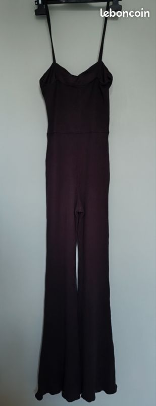 Combinaison noire à bretelles Bershka T.S (image 15)