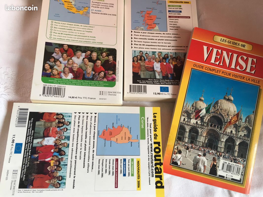 Guide du routard ( Ecosse, Mexique,Corse), guide de venise (image 2)