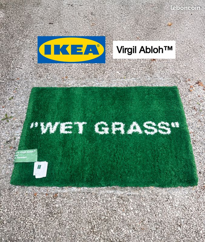 Wet Grass Rug Virgil Abloh Ikea Teppich IKEA X Virgil Abloh