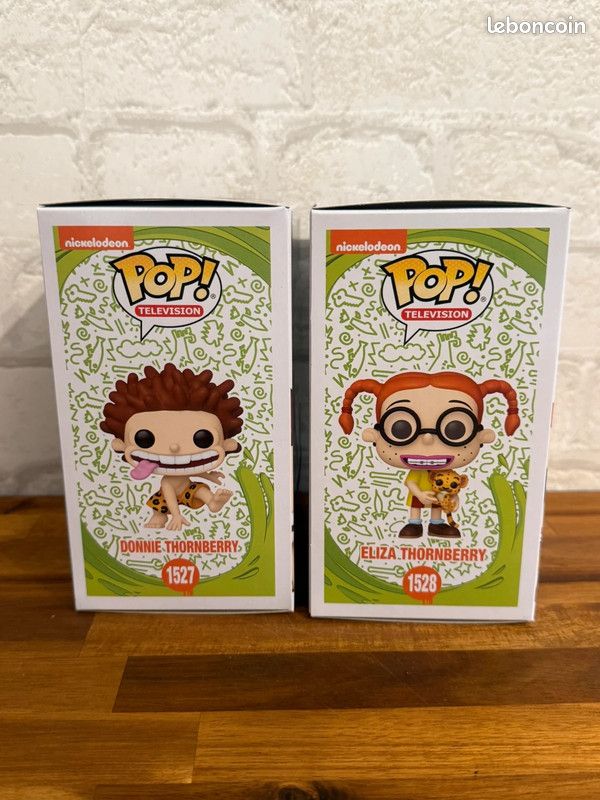 🦁🌿 Funko Pop N°1527 1528 – Donnie Eliza Thornberry – The