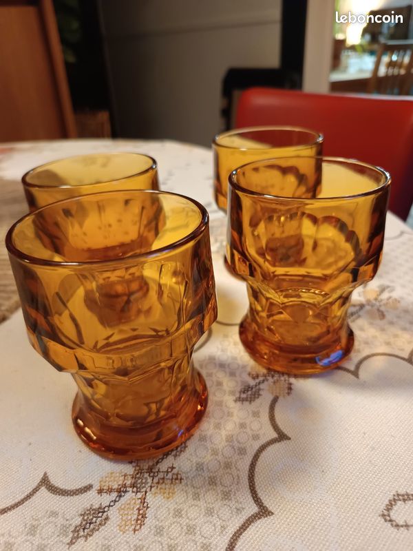 Verres Italy ambrés (image 1)