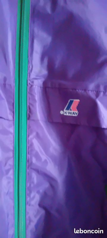 Kway violet taille M (image 4)